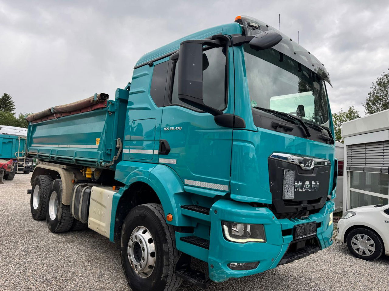 MAN TGS 26.470 6X4 bordmatic meiller tipper - 덤프트럭 : 사진 1 MAN TGS 26.470 6X4 bordmatic meiller tipper - 덤프트럭 : 사진 1