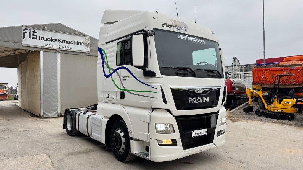 MAN TGX 18.480 4X2 schubodden hydr. + retarder - 트랙터 유닛 : 사진 3 MAN TGX 18.480 4X2 schubodden hydr. + retarder - 트랙터 유닛 : 사진 3