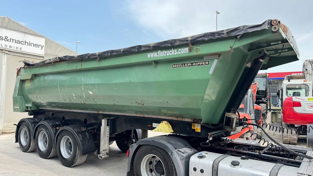 Meiller Mhps 12/27 3-Axle Tipper Trailer - hydr. back - 덤프 세미 트레일러 : 사진 2 Meiller Mhps 12/27 3-Axle Tipper Trailer - hydr. back - 덤프 세미 트레일러 : 사진 2