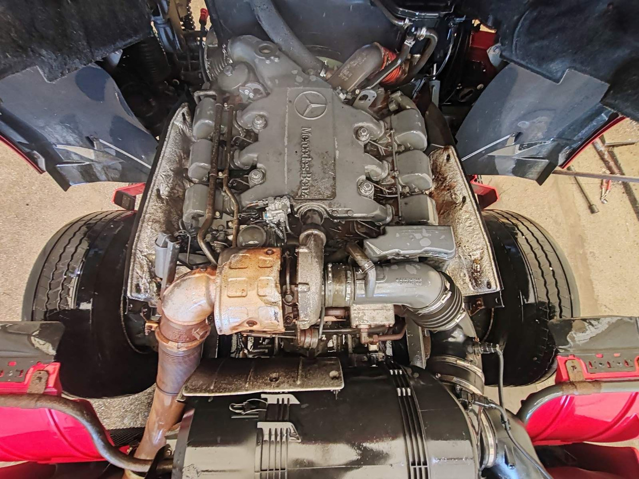 트랙터 유닛 Mercedes-Benz Actros 1844 4x2 tractor unit - retarder : 사진 11