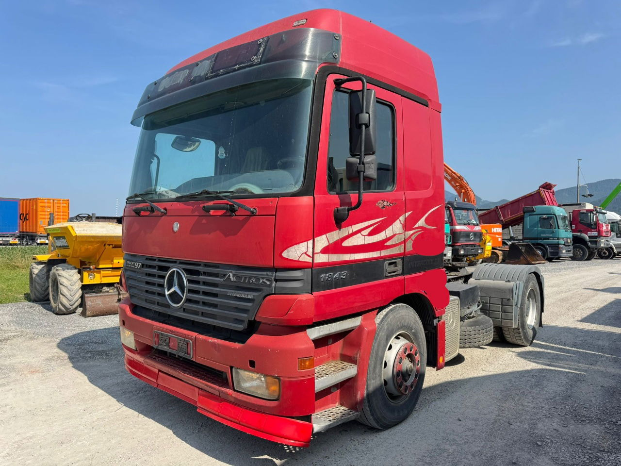 Mercedes-Benz Actros 1853 LS 4x2 tractor unit - air condition - 트랙터 유닛 : 사진 1 Mercedes-Benz Actros 1853 LS 4x2 tractor unit - air condition - 트랙터 유닛 : 사진 1