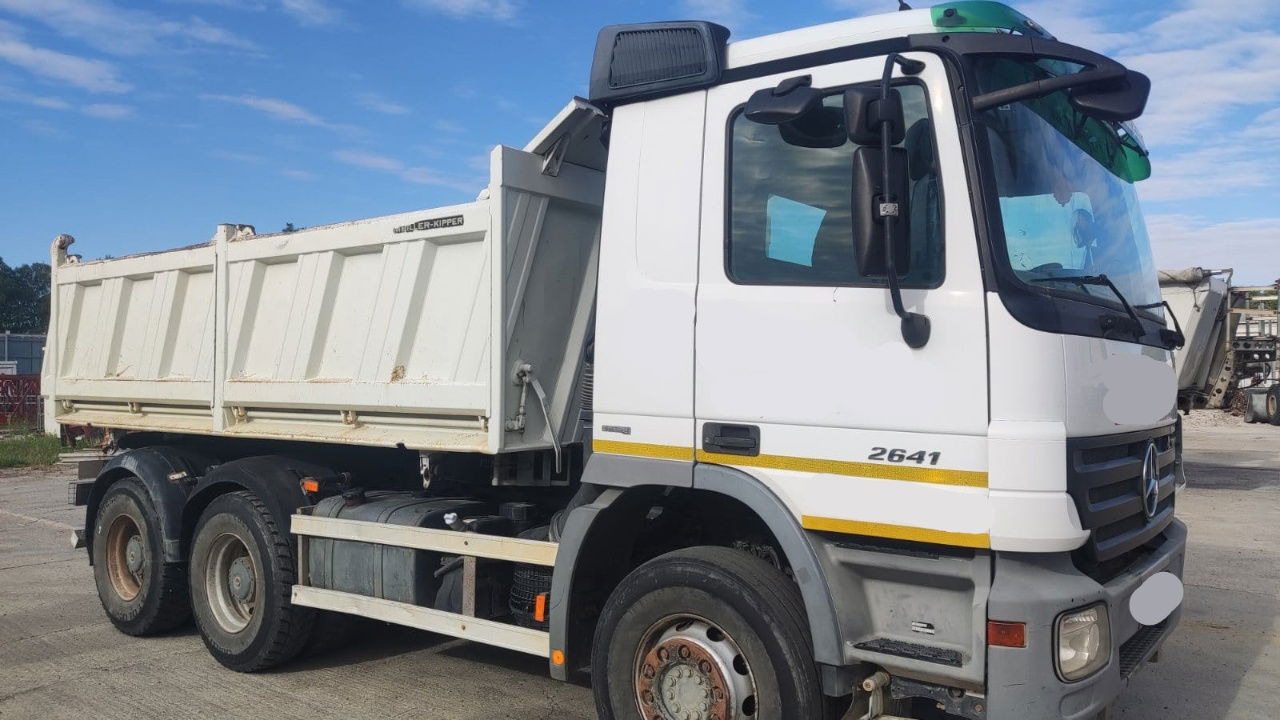 Mercedes-Benz Actros 2641 K 6x4 meiller tipper - original km - 덤프트럭 : 사진 2 Mercedes-Benz Actros 2641 K 6x4 meiller tipper - original km - 덤프트럭 : 사진 2