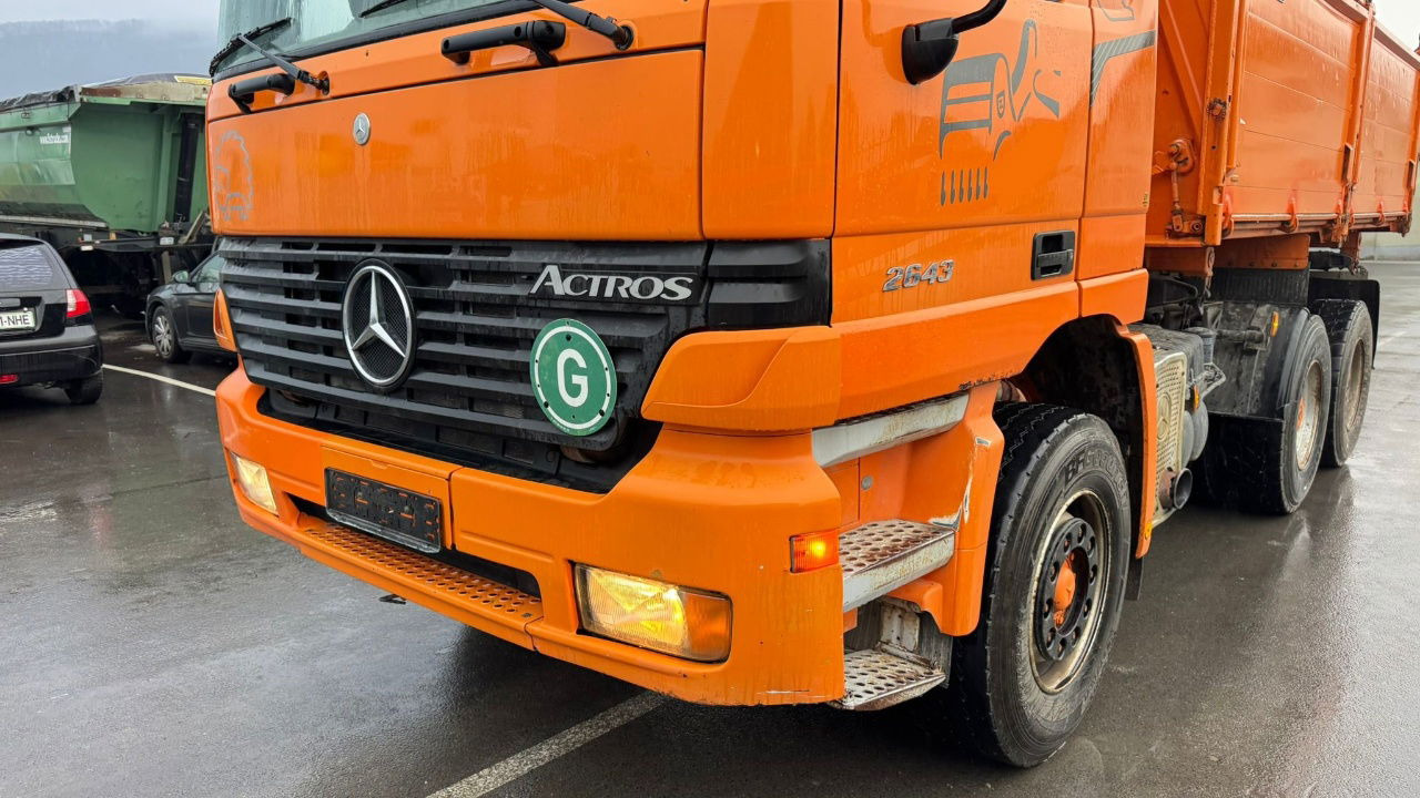 Mercedes-Benz Actros 2643 K 6x4 meiller tipper - TOP Condition - 덤프트럭 : 사진 2 Mercedes-Benz Actros 2643 K 6x4 meiller tipper - TOP Condition - 덤프트럭 : 사진 2