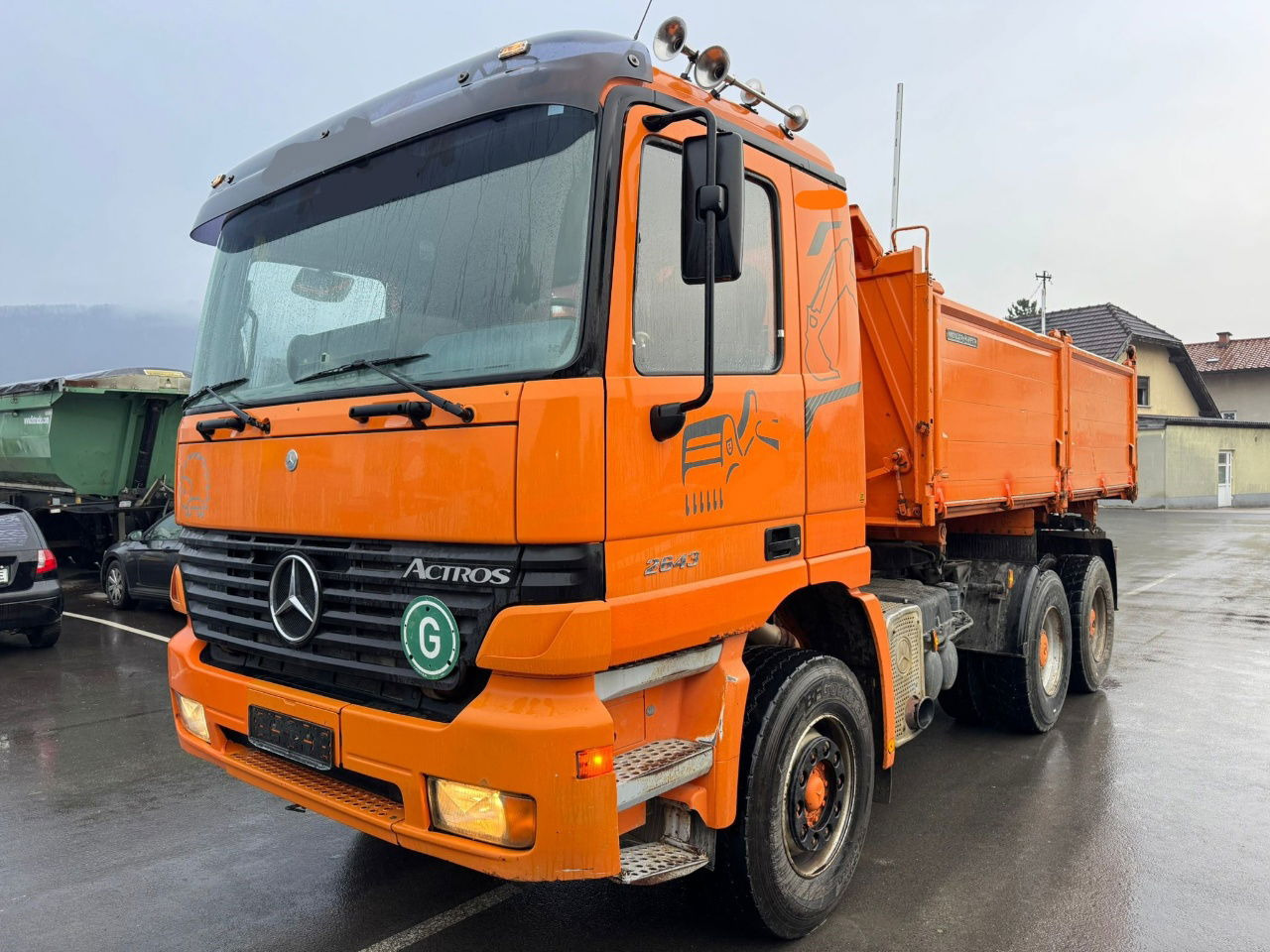 Mercedes-Benz Actros 2643 K 6x4 meiller tipper - TOP Condition - 덤프트럭 : 사진 1 Mercedes-Benz Actros 2643 K 6x4 meiller tipper - TOP Condition - 덤프트럭 : 사진 1