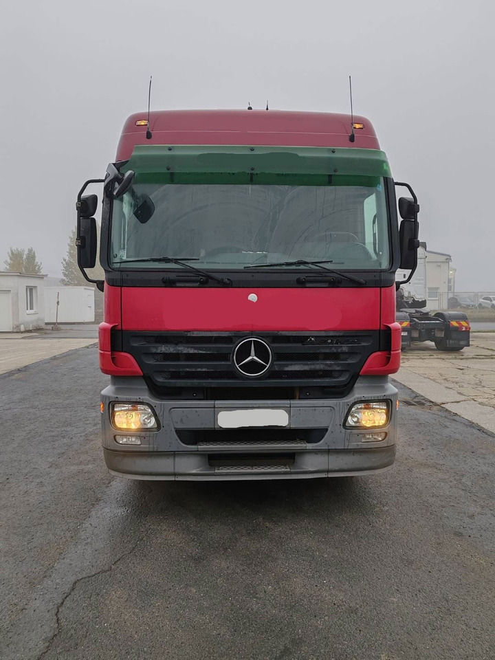 Mercedes-Benz Actros 2644L 6X4 stake body - Palfinger crane PK18500 - 드롭사이드/ 플랫베드 트럭 : 사진 3 Mercedes-Benz Actros 2644L 6X4 stake body - Palfinger crane PK18500 - 드롭사이드/ 플랫베드 트럭 : 사진 3