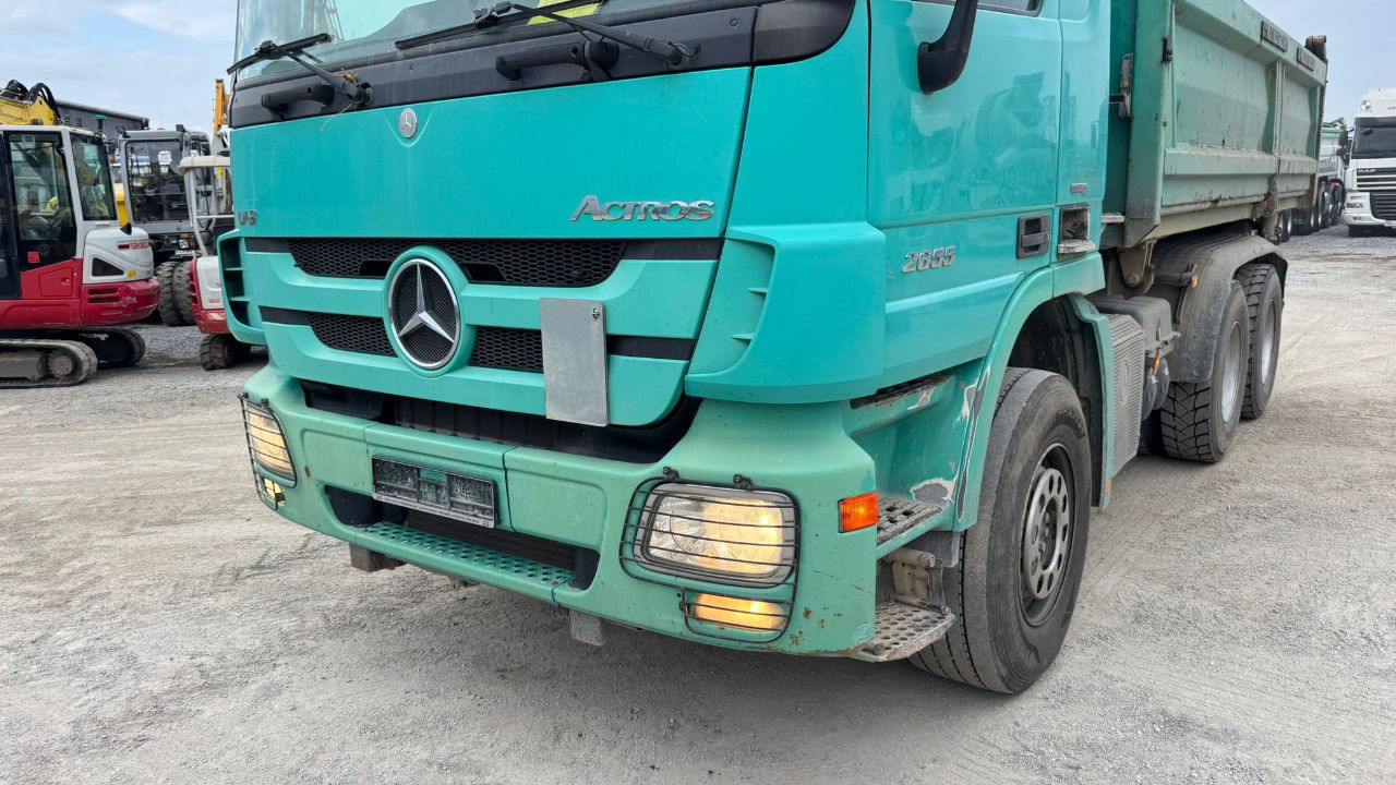 Mercedes-Benz Actros 2655 6x4 meiller bordmatic tipper - retarder - V8 - 덤프트럭 : 사진 2 Mercedes-Benz Actros 2655 6x4 meiller bordmatic tipper - retarder - V8 - 덤프트럭 : 사진 2