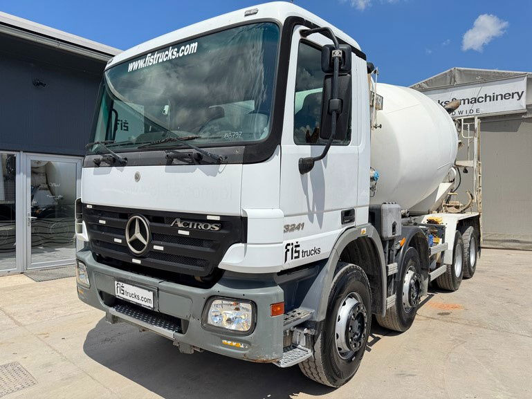 Mercedes-Benz Actros 3241 8x4 mixer 9m3 - 콘크리트 믹서 트럭 : 사진 1 Mercedes-Benz Actros 3241 8x4 mixer 9m3 - 콘크리트 믹서 트럭 : 사진 1