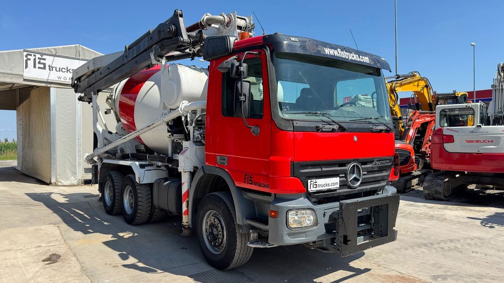 Mercedes-Benz Actros 3341 6x4 7m3 + 24m Cifa - 콘크리트 믹서 트럭 : 사진 3 Mercedes-Benz Actros 3341 6x4 7m3 + 24m Cifa - 콘크리트 믹서 트럭 : 사진 3