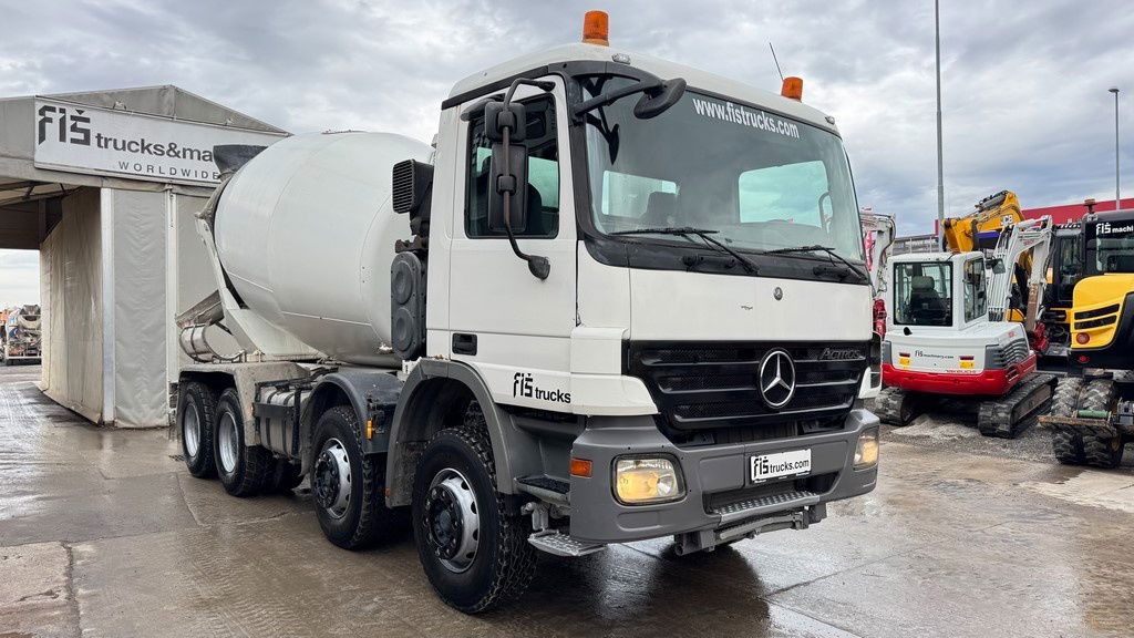 Mercedes-Benz Actros 3536 8x4 stetter schwing mixer 9m3 - 콘크리트 믹서 트럭 : 사진 3 Mercedes-Benz Actros 3536 8x4 stetter schwing mixer 9m3 - 콘크리트 믹서 트럭 : 사진 3
