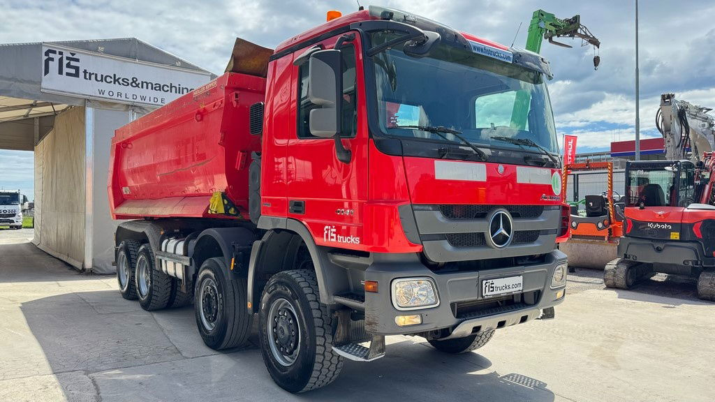 Mercedes-Benz Actros 4141 K 8x6 meiller mulda tipper - air condition - 덤프트럭 : 사진 3 Mercedes-Benz Actros 4141 K 8x6 meiller mulda tipper - air condition - 덤프트럭 : 사진 3