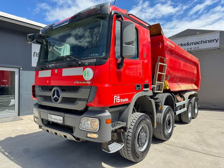 Mercedes-Benz Actros 4141 K 8x6 meiller mulda tipper - air condition - 덤프트럭 : 사진 1 Mercedes-Benz Actros 4141 K 8x6 meiller mulda tipper - air condition - 덤프트럭 : 사진 1