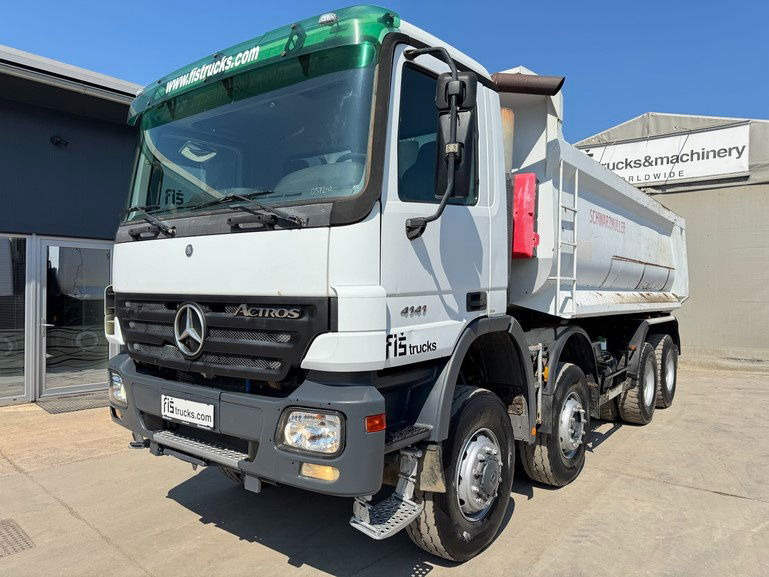 Mercedes-Benz Actros 4141 K 8x6 schwarzmuller mulda tipper - 덤프트럭 : 사진 1 Mercedes-Benz Actros 4141 K 8x6 schwarzmuller mulda tipper - 덤프트럭 : 사진 1