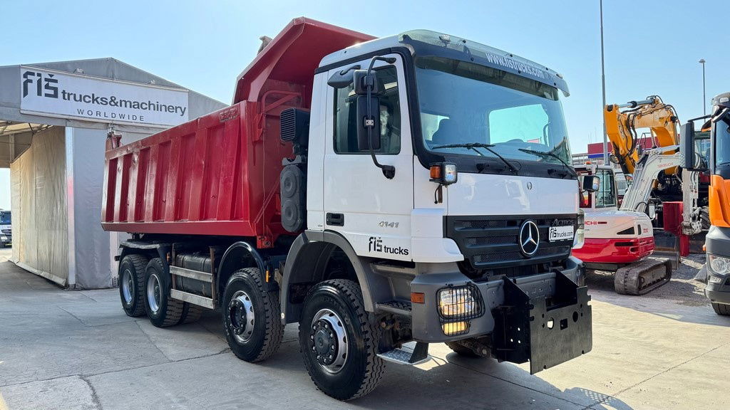 Mercedes-Benz Actros 4141 K 8x6 tipper - 19m3 - 덤프트럭 : 사진 3 Mercedes-Benz Actros 4141 K 8x6 tipper - 19m3 - 덤프트럭 : 사진 3