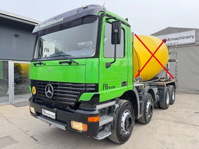 Mercedes-Benz Actros 4143 8x4 chassis - big axle - 캡 새시 트럭 : 사진 1 Mercedes-Benz Actros 4143 8x4 chassis - big axle - 캡 새시 트럭 : 사진 1