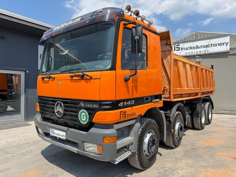 Mercedes-Benz Actros 4143 K 8x4 meiller tipper - 덤프트럭 : 사진 1 Mercedes-Benz Actros 4143 K 8x4 meiller tipper - 덤프트럭 : 사진 1