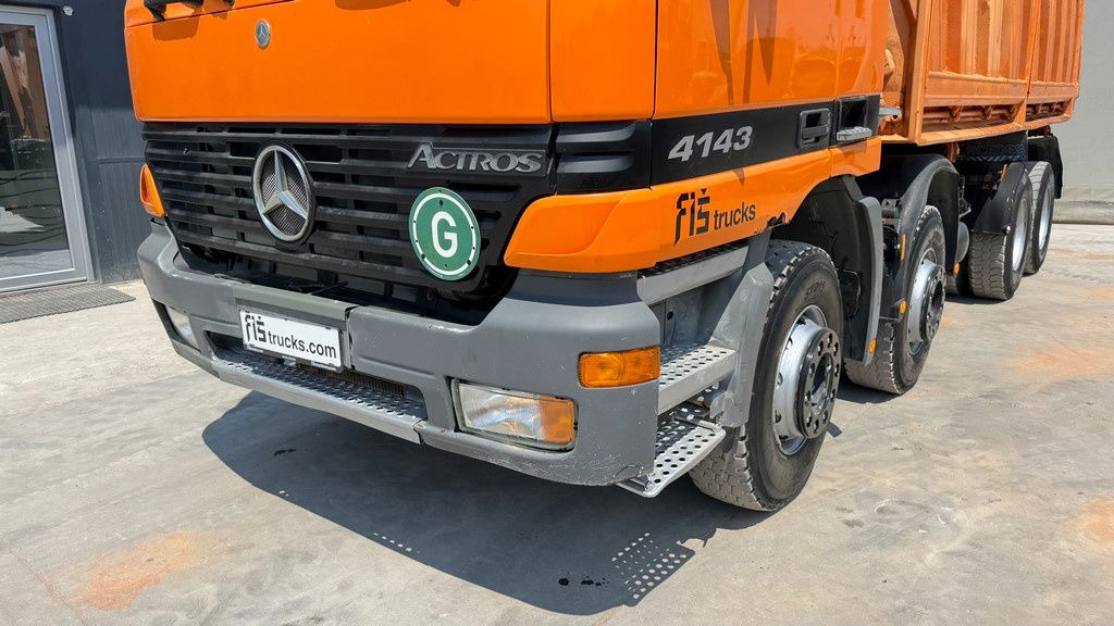Mercedes-Benz Actros 4143 K 8x4 meiller tipper - 덤프트럭 : 사진 2 Mercedes-Benz Actros 4143 K 8x4 meiller tipper - 덤프트럭 : 사진 2