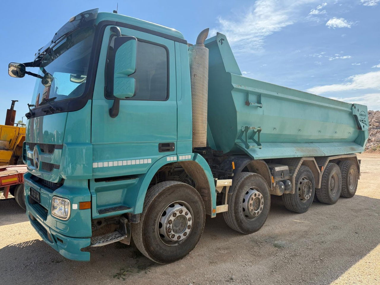 Mercedes-Benz Actros 4448 10x4 mulda tipper - euro 5 - lifting axle - 덤프트럭 : 사진 2 Mercedes-Benz Actros 4448 10x4 mulda tipper - euro 5 - lifting axle - 덤프트럭 : 사진 2