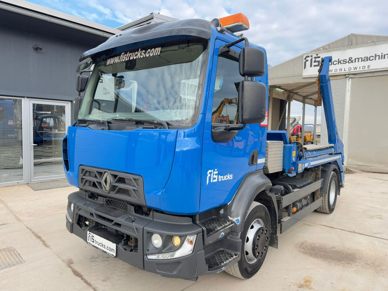 Renault 16.280 4X2 meiller absetz tipper - 컨테이너 운반 장치/ 스와프 보디 트럭 : 사진 1 Renault 16.280 4X2 meiller absetz tipper - 컨테이너 운반 장치/ 스와프 보디 트럭 : 사진 1