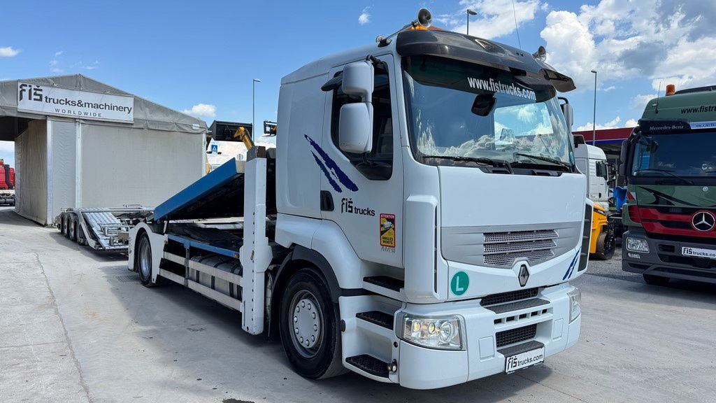 Renault Premium 460 4x2 LKW transporter + rolfo trailer - 자동 운반 장치 트럭 : 사진 5 Renault Premium 460 4x2 LKW transporter + rolfo trailer - 자동 운반 장치 트럭 : 사진 5