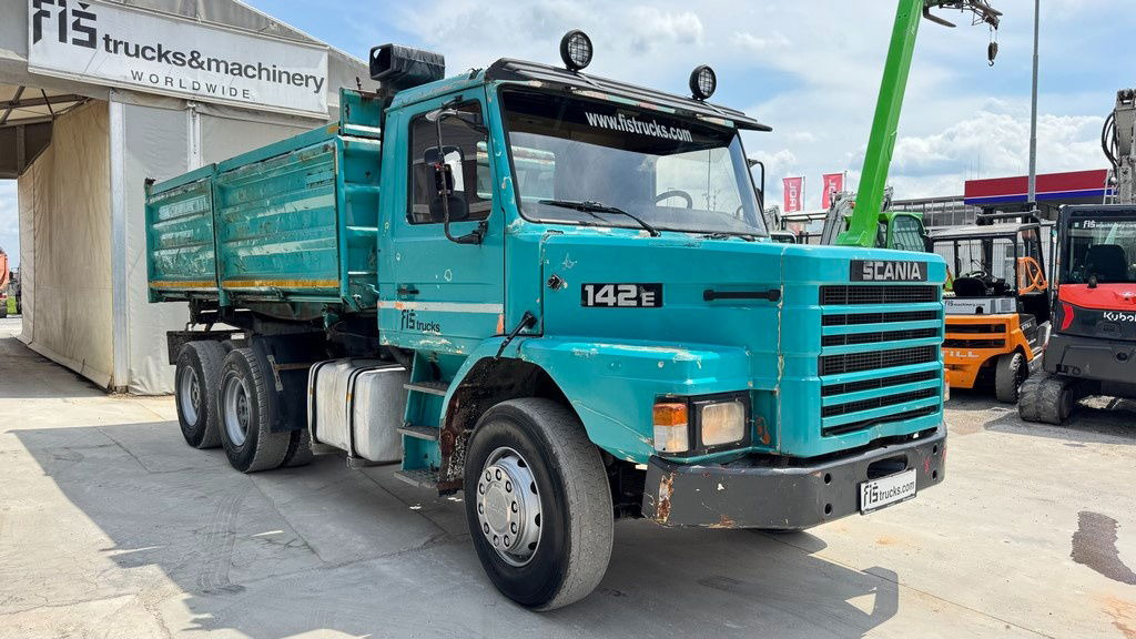 Scania R142-V8 H 6x4 3 sided tipper - full spring - 덤프트럭 : 사진 3 Scania R142-V8 H 6x4 3 sided tipper - full spring - 덤프트럭 : 사진 3