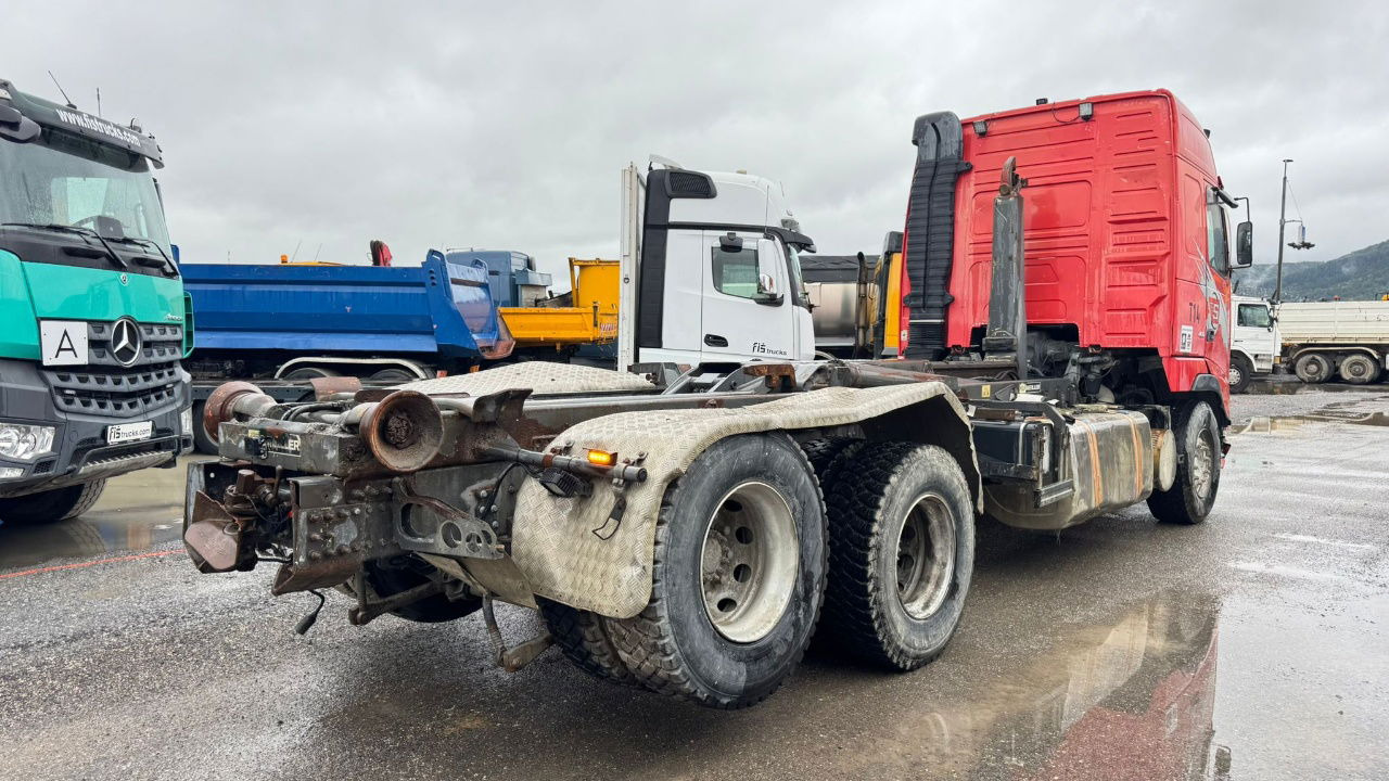 Volvo FH 12 460 6x2 Meiller abroll tipper - motor brake - lifting axle - 컨테이너 운반 장치/ 스와프 보디 트럭 : 사진 5 Volvo FH 12 460 6x2 Meiller abroll tipper - motor brake - lifting axle - 컨테이너 운반 장치/ 스와프 보디 트럭 : 사진 5