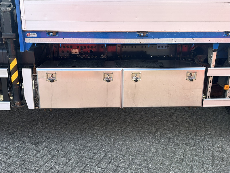 크레인 트럭 MAN TGM 18-290 4x4 Kraan met Open laadbak HMF Kraan 13 T : 사진 13