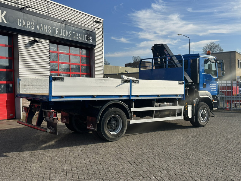 MAN TGM 18-290 4x4 Kraan met Open laadbak HMF Kraan 13 T - 크레인 트럭 : 사진 4 MAN TGM 18-290 4x4 Kraan met Open laadbak HMF Kraan 13 T - 크레인 트럭 : 사진 4