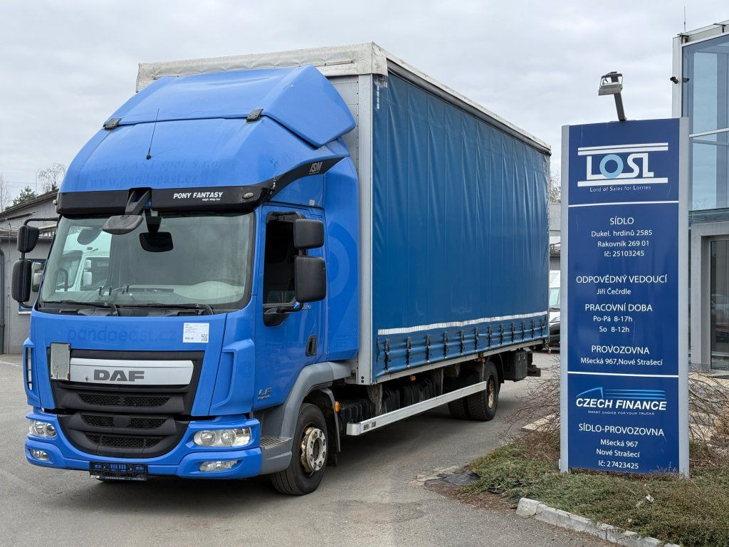 DAF LF220 EURO 6 - 커튼사이더 트럭 : 사진 1 DAF LF220 EURO 6 - 커튼사이더 트럭 : 사진 1