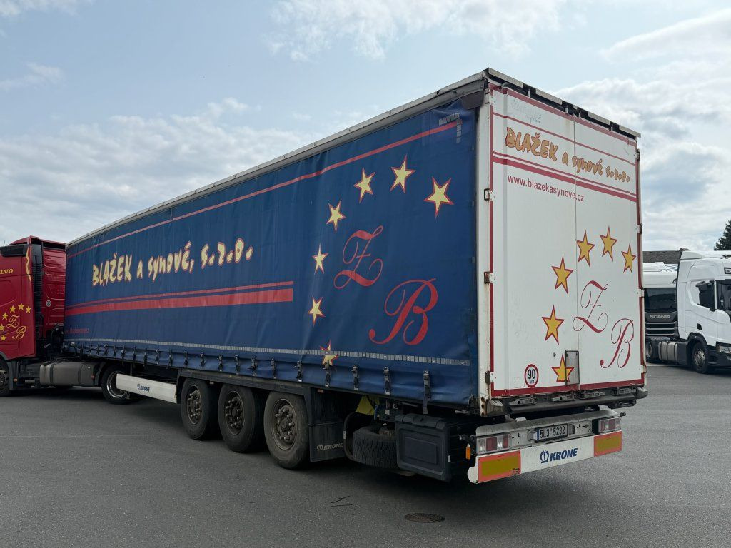 Krone SD - 커튼사이더 세미 트레일러 : 사진 4 Krone SD - 커튼사이더 세미 트레일러 : 사진 4
