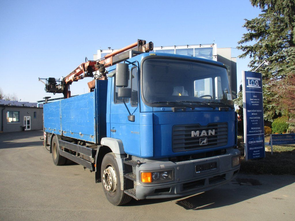 MAN 12.284 EURO 2 ATLAS - 크레인 트럭 : 사진 2 MAN 12.284 EURO 2 ATLAS - 크레인 트럭 : 사진 2