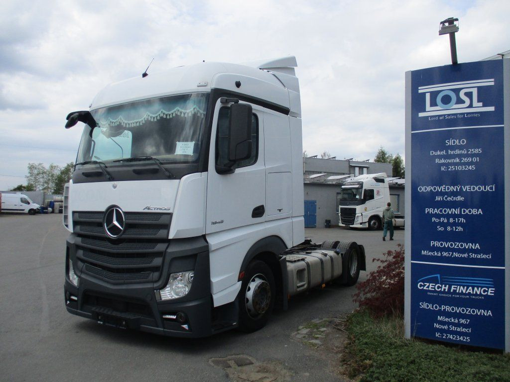 Mercedes-Benz 1845 Actros EURO 6 MEGA/lowdeck - 트랙터 유닛 : 사진 1 Mercedes-Benz 1845 Actros EURO 6 MEGA/lowdeck - 트랙터 유닛 : 사진 1