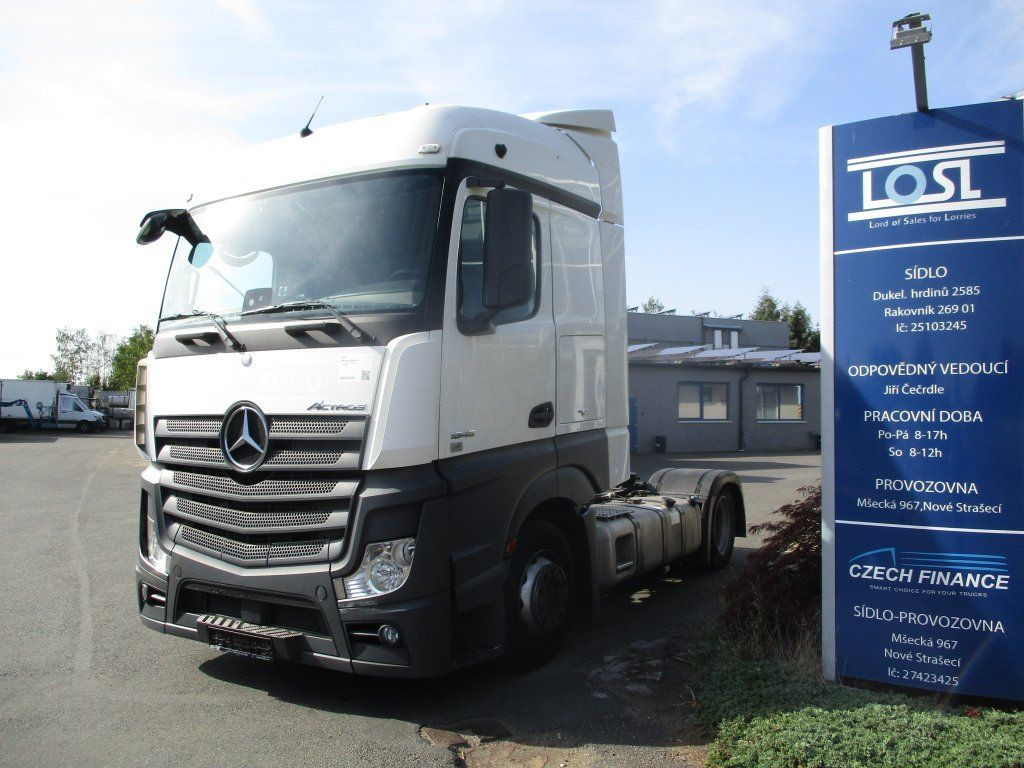 Mercedes-Benz 1845 Actros EURO 6 MEGA/lowdeck - 트랙터 유닛 : 사진 1 Mercedes-Benz 1845 Actros EURO 6 MEGA/lowdeck - 트랙터 유닛 : 사진 1