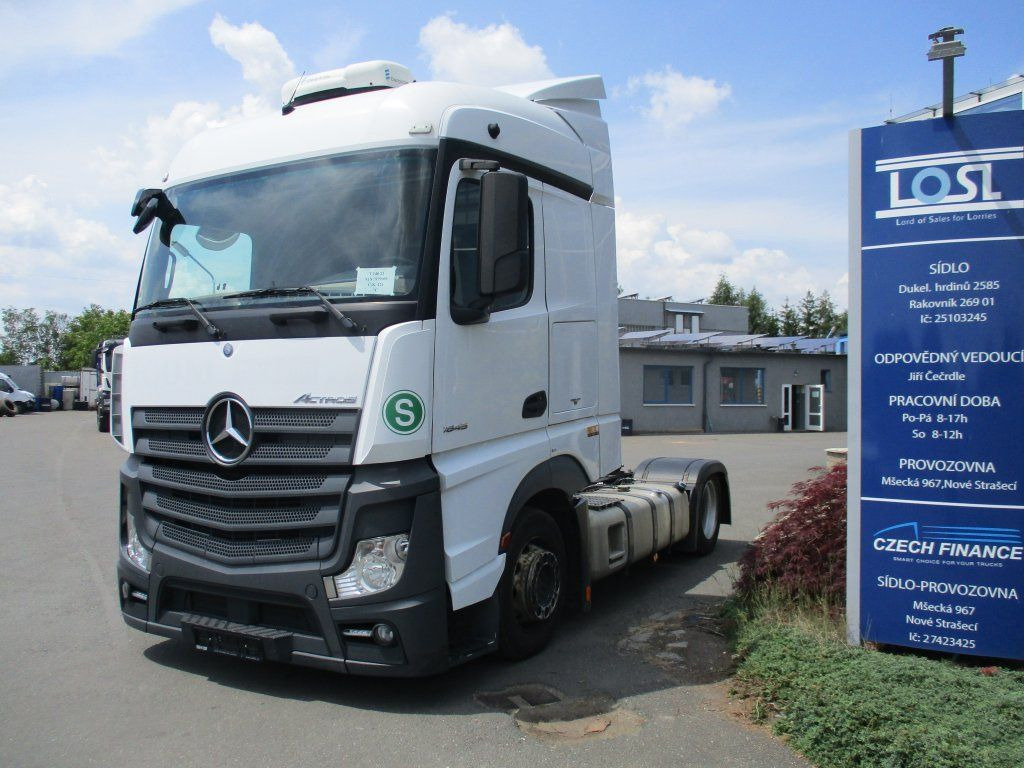 Mercedes-Benz 1845 Actros EURO 6 MEGA/lowdeck - 트랙터 유닛 : 사진 1 Mercedes-Benz 1845 Actros EURO 6 MEGA/lowdeck - 트랙터 유닛 : 사진 1