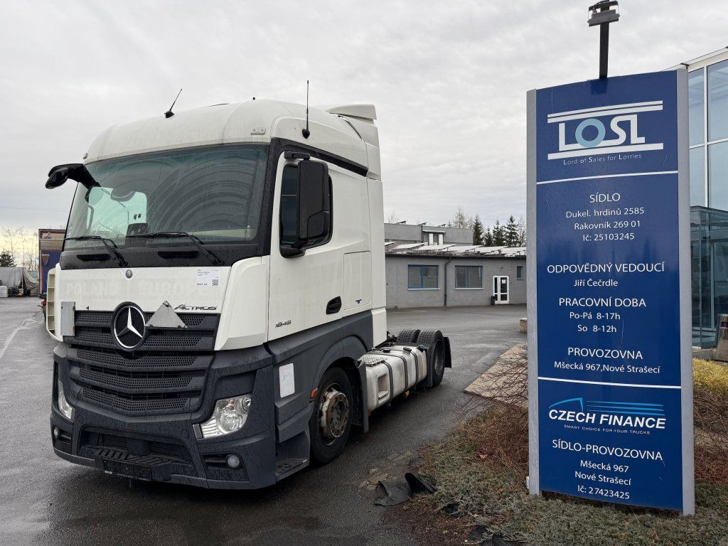 Mercedes-Benz 1845 Actros EURO 6 MEGA/lowdeck - 트랙터 유닛 : 사진 1 Mercedes-Benz 1845 Actros EURO 6 MEGA/lowdeck - 트랙터 유닛 : 사진 1