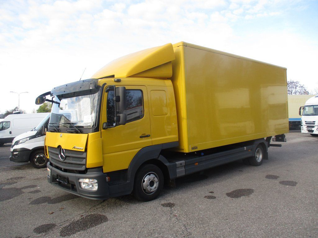 Mercedes-Benz Atego 210, Liege - 박스 밴 : 사진 1 Mercedes-Benz Atego 210, Liege - 박스 밴 : 사진 1