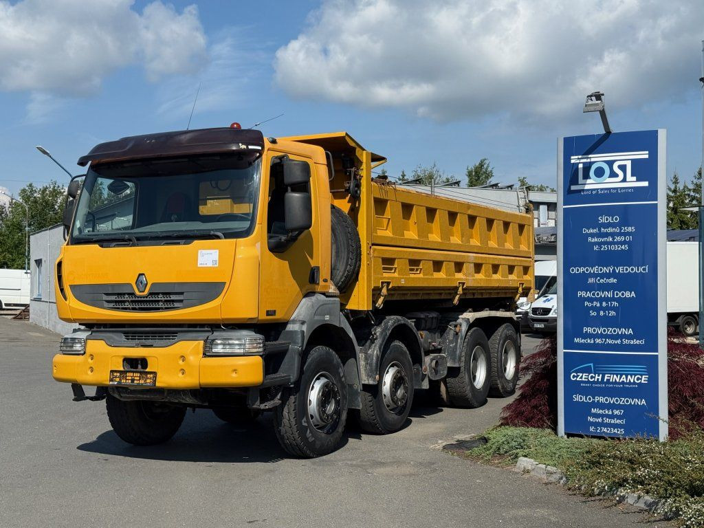 Renault Kerax 420 S3 8x4 EURO 3 - 덤프트럭 : 사진 2 Renault Kerax 420 S3 8x4 EURO 3 - 덤프트럭 : 사진 2