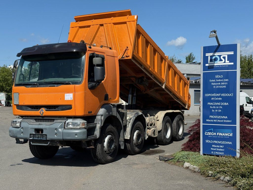 Renault Kerax 420 S3 8x4 EURO 3 - 덤프트럭 : 사진 1 Renault Kerax 420 S3 8x4 EURO 3 - 덤프트럭 : 사진 1