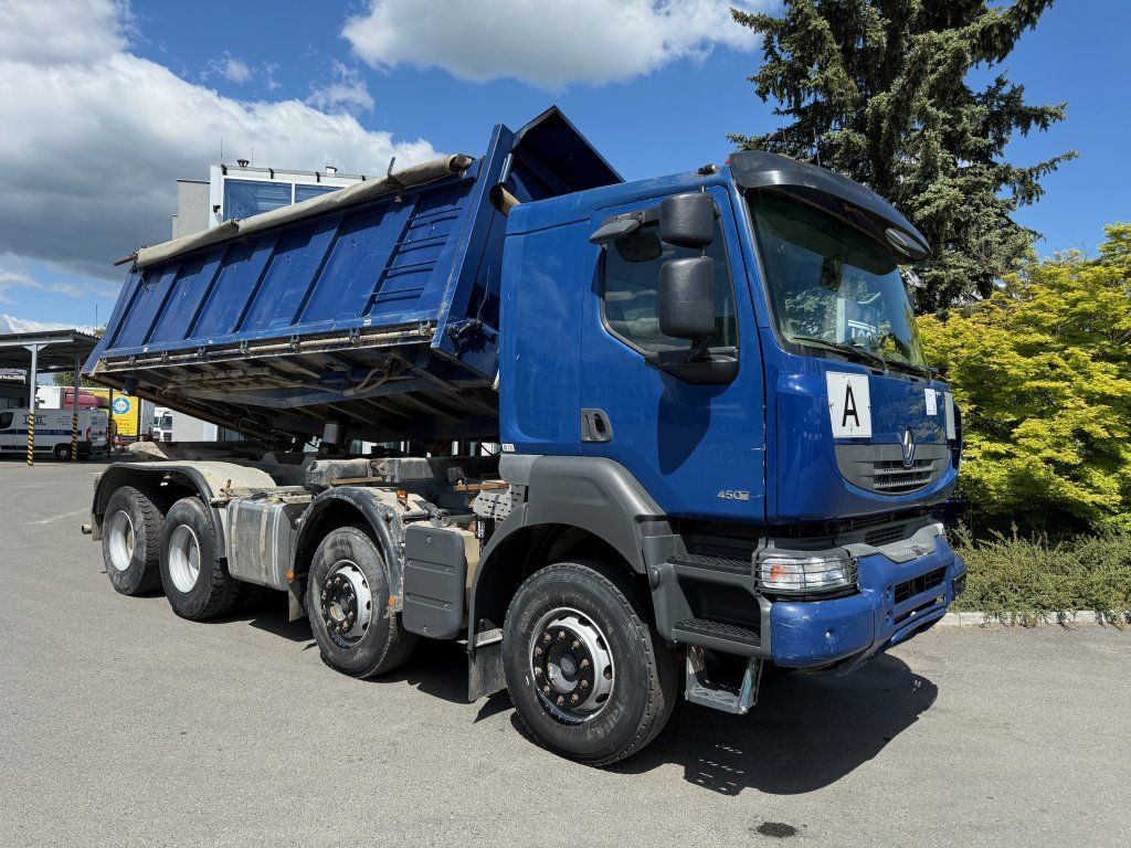 Renault Kerax 450 S3 8x4 EURO 4 - 덤프트럭 : 사진 3 Renault Kerax 450 S3 8x4 EURO 4 - 덤프트럭 : 사진 3