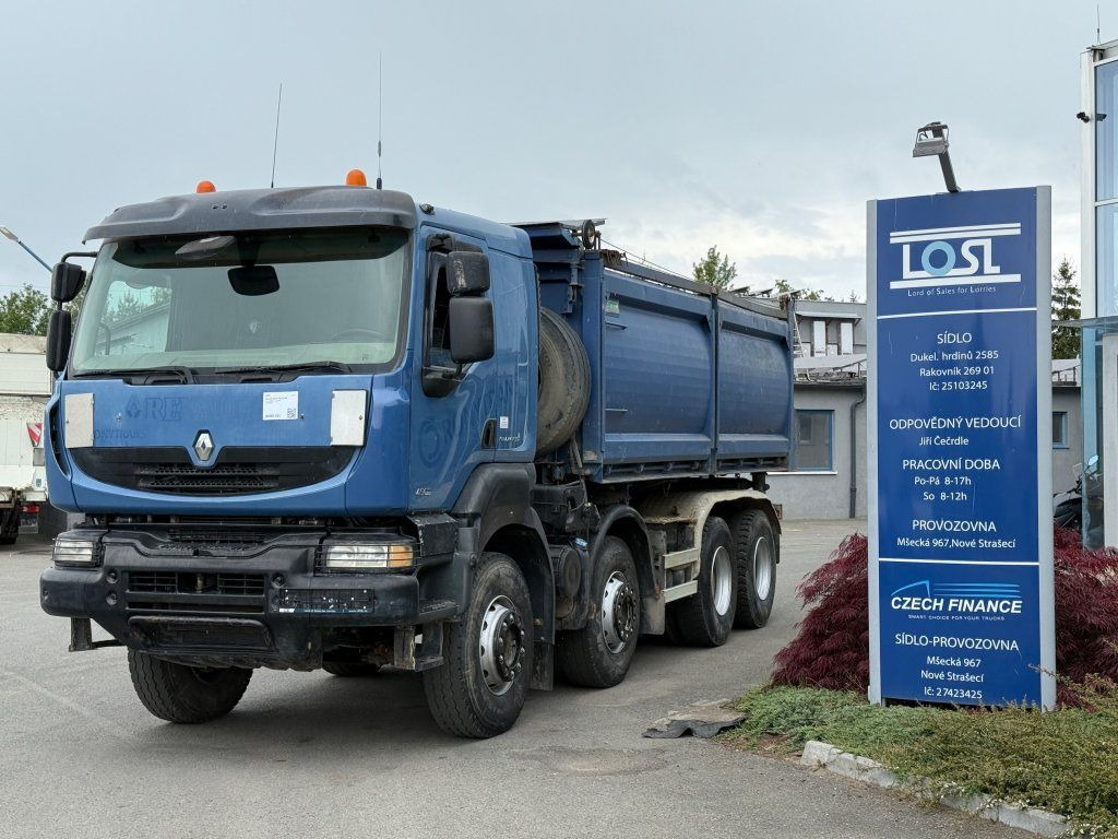 Renault Kerax 450 S3 8x4 EURO 4 - 덤프트럭 : 사진 3 Renault Kerax 450 S3 8x4 EURO 4 - 덤프트럭 : 사진 3