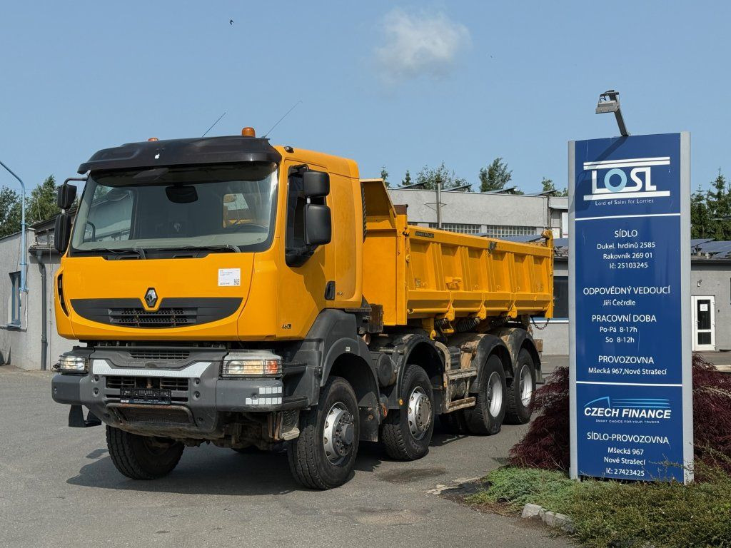 Renault Kerax 460 8x6 EURO 5 - 덤프트럭 : 사진 5 Renault Kerax 460 8x6 EURO 5 - 덤프트럭 : 사진 5