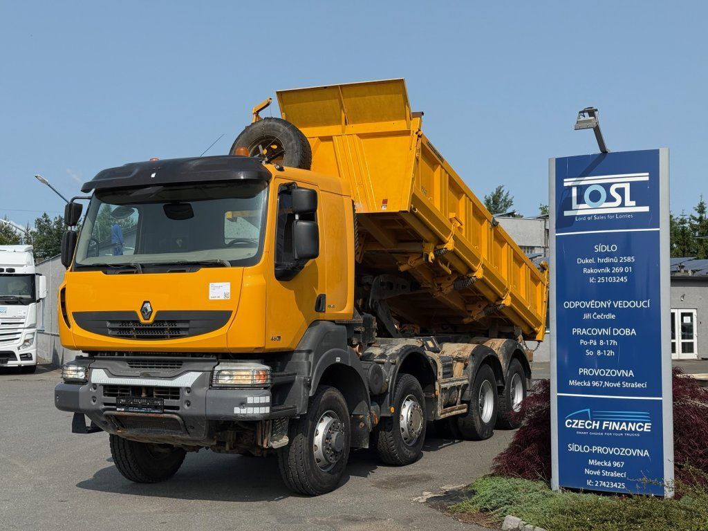 Renault Kerax 460 8x6 EURO 5 - 덤프트럭 : 사진 1 Renault Kerax 460 8x6 EURO 5 - 덤프트럭 : 사진 1