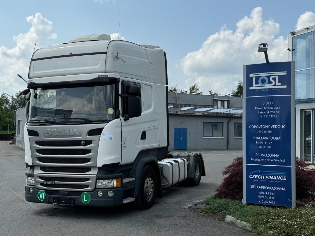 Scania R490 EURO 6 - 트랙터 유닛 : 사진 1 Scania R490 EURO 6 - 트랙터 유닛 : 사진 1