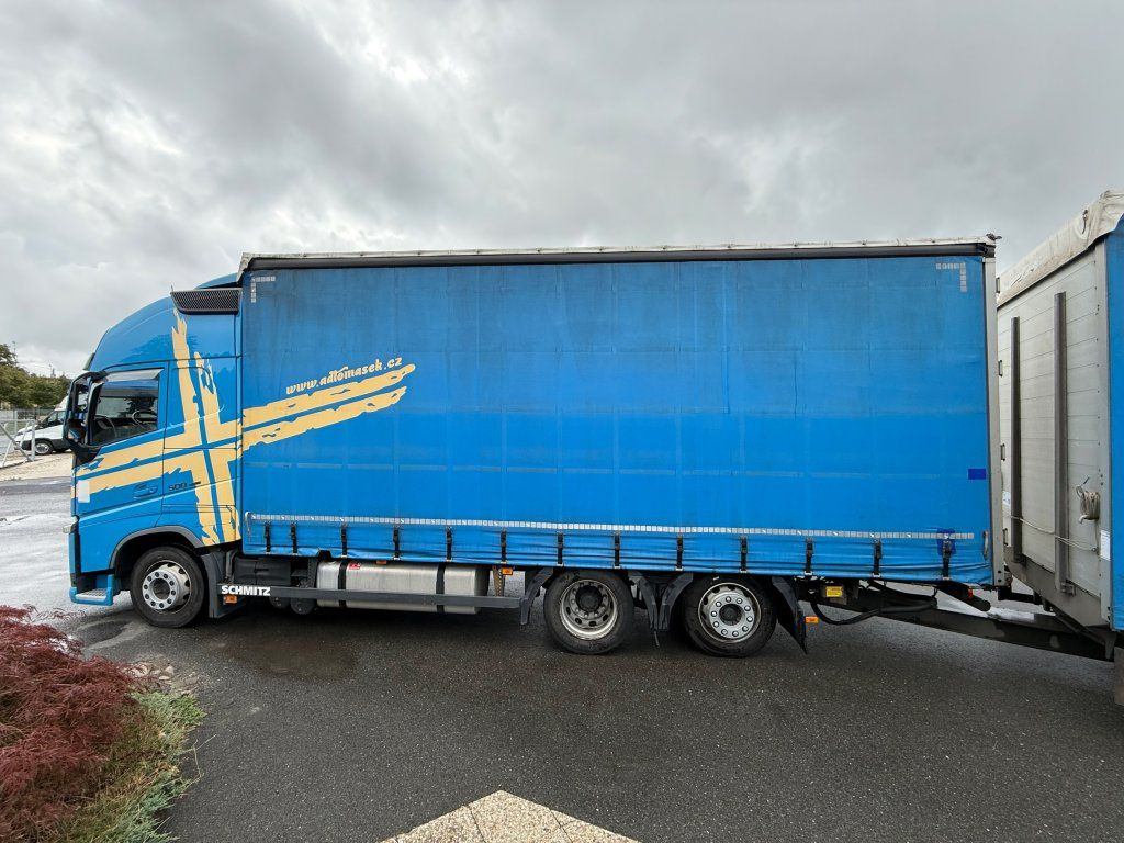 Volvo FH500 6x2 Euro 6 + Schmitz - 커튼사이더 트럭 : 사진 5 Volvo FH500 6x2 Euro 6 + Schmitz - 커튼사이더 트럭 : 사진 5
