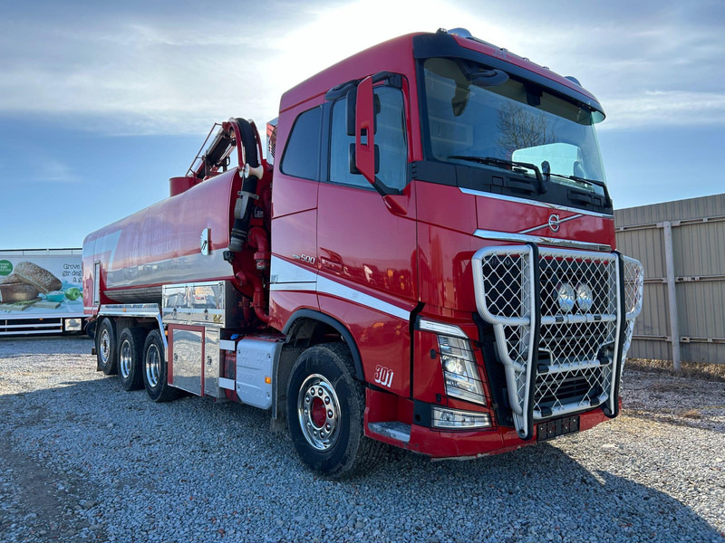 Volvo FH 500 8x4*4 KORP&SON 10000 + 10500 l / VACUUM Vacustar W1600R / PRESSURE Uraca KF716 - 350 l/min - 170 bar / TULOSSA - 진공 흡입 트럭 : 사진 2 Volvo FH 500 8x4*4 KORP&SON 10000 + 10500 l / VACUUM Vacustar W1600R / PRESSURE Uraca KF716 - 350 l/min - 170 bar / TULOSSA - 진공 흡입 트럭 : 사진 2