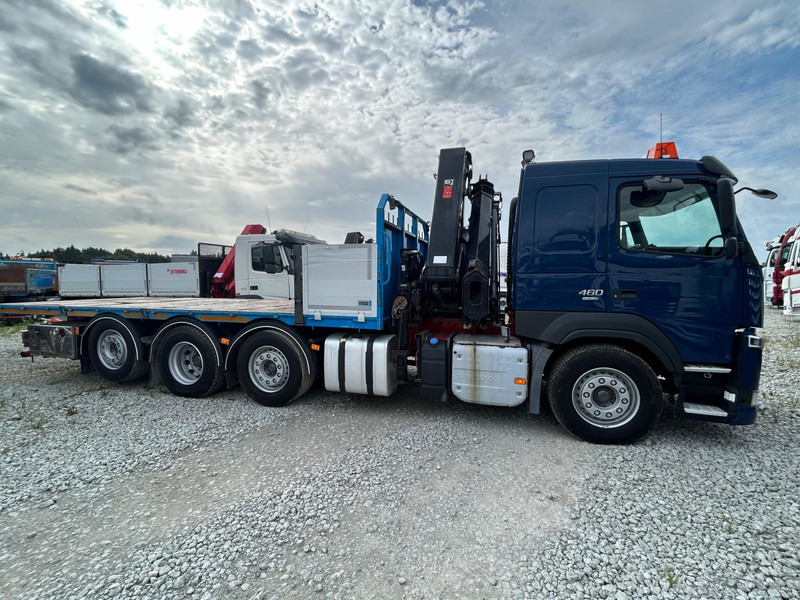 Volvo FM 460 8x2*6 | Hiab 302E-6 | TULOSSA - 드롭사이드/ 플랫베드 트럭, 크레인 트럭 : 사진 4 Volvo FM 460 8x2*6 | Hiab 302E-6 | TULOSSA - 드롭사이드/ 플랫베드 트럭, 크레인 트럭 : 사진 4