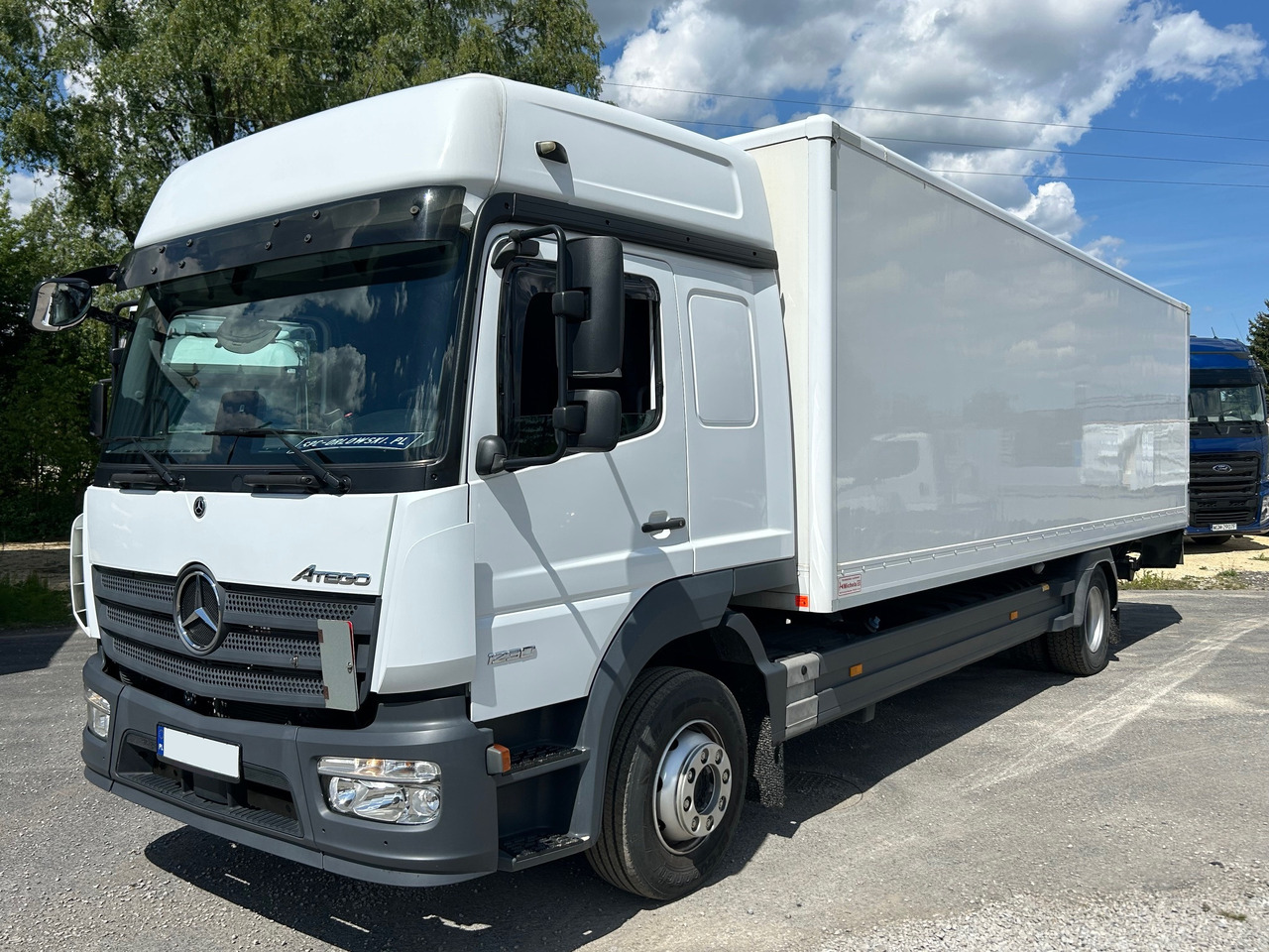 MERCEDES-BENZ ATEGO 1230 / BIGSPACE / 2020 / KOFFER 19 EPAL / LBW 2T - 박스 트럭 : 사진 1 MERCEDES-BENZ ATEGO 1230 / BIGSPACE / 2020 / KOFFER 19 EPAL / LBW 2T - 박스 트럭 : 사진 1