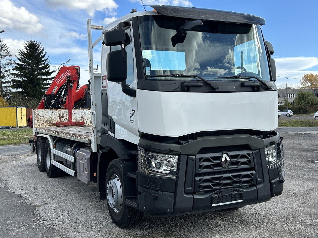 RENAULT C380 6X4 / FASSI F215A + REMOTE / ROTATOR - 크레인 트럭 : 사진 5 RENAULT C380 6X4 / FASSI F215A + REMOTE / ROTATOR - 크레인 트럭 : 사진 5