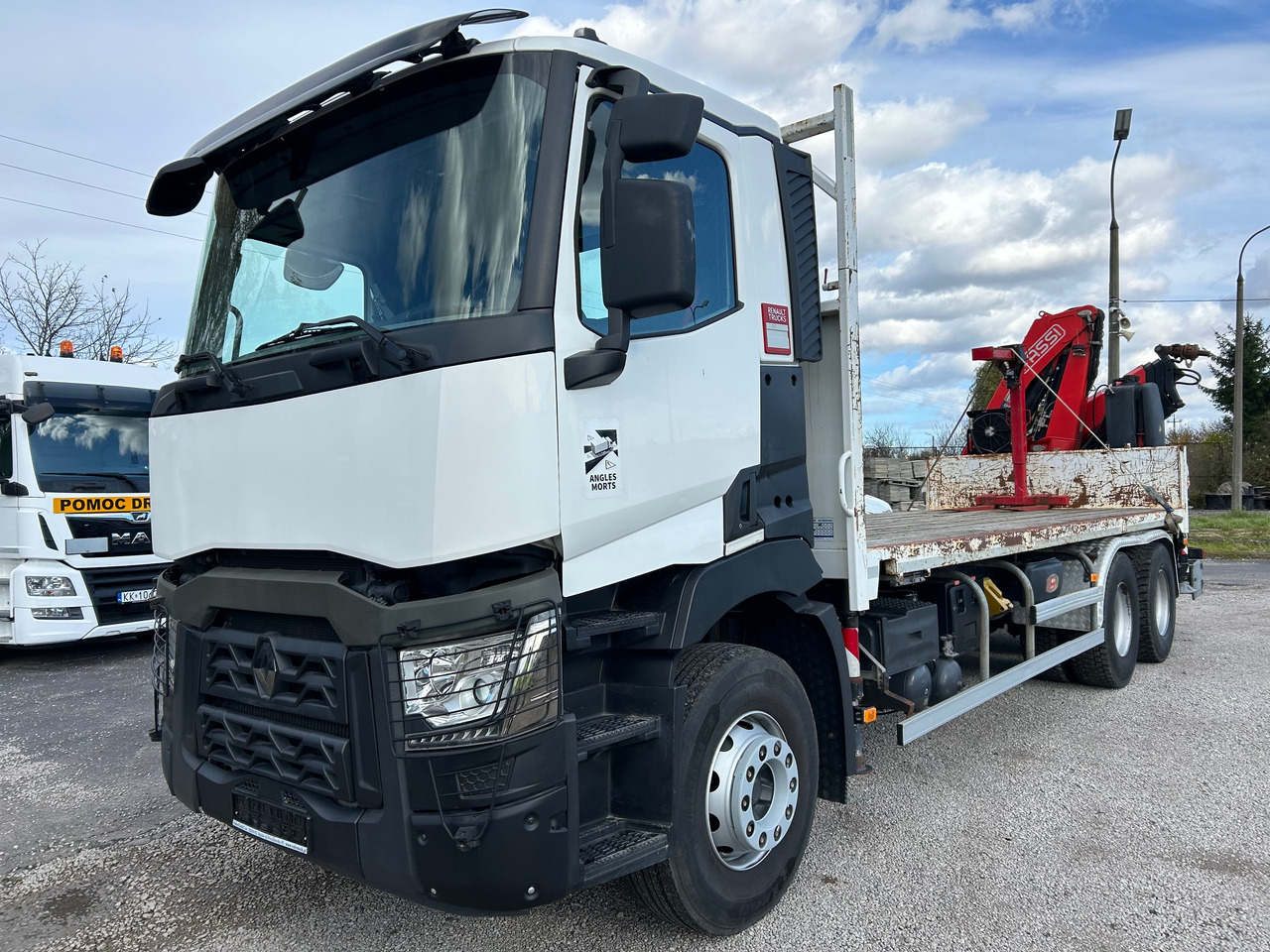 RENAULT C380 6X4 / FASSI F215A + REMOTE / ROTATOR - 크레인 트럭 : 사진 1 RENAULT C380 6X4 / FASSI F215A + REMOTE / ROTATOR - 크레인 트럭 : 사진 1