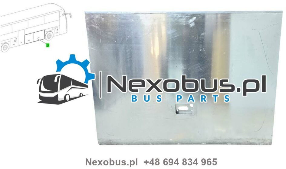 Klapa boczna bagażnika Mercedes Tourismo prawa szerokość 1540 mm - 펜더 버스 용 : 사진 1 Klapa boczna bagażnika Mercedes Tourismo prawa szerokość 1540 mm - 펜더 버스 용 : 사진 1