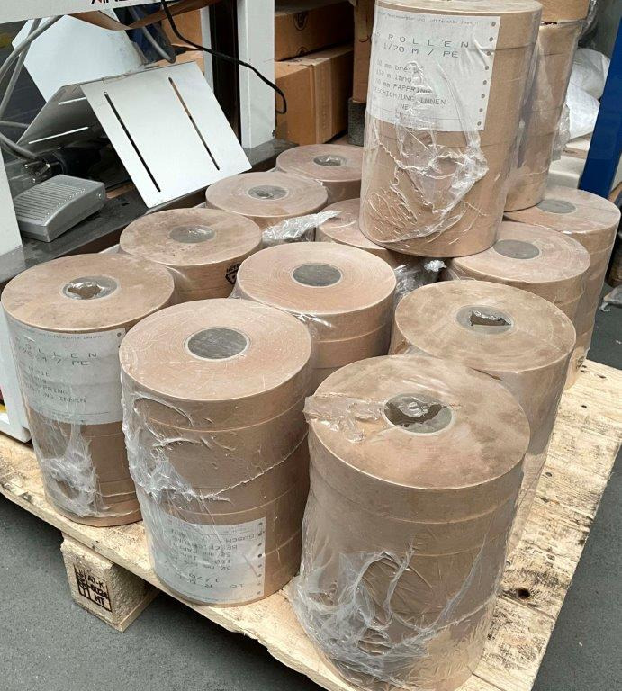 Banding paper for Akebono, COM, Busch table banding machine - 포장기 : 사진 1 Banding paper for Akebono, COM, Busch table banding machine - 포장기 : 사진 1